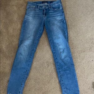 Light denim jeans